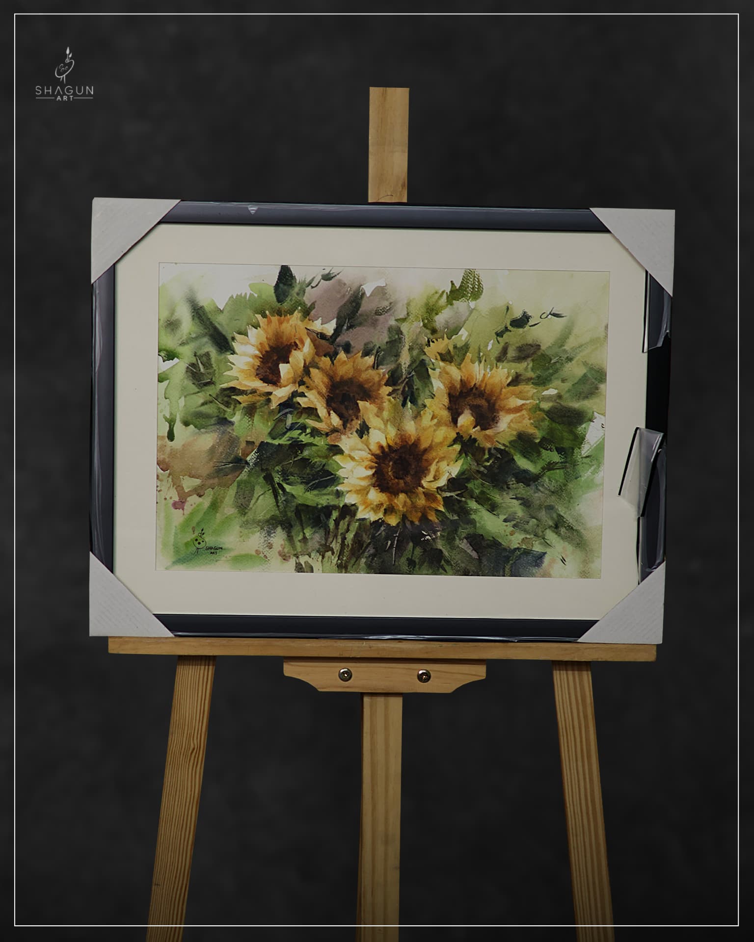 Sunflowers — original artwork by Shagun Art